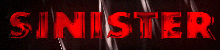 Sinister™ Logo